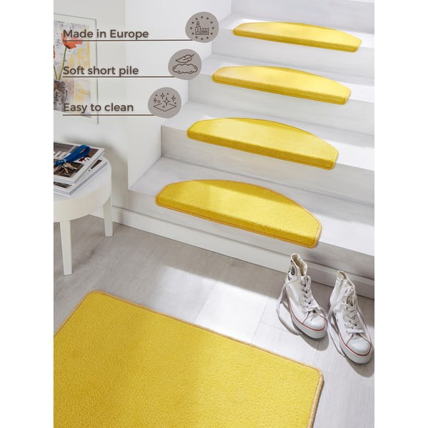 Set di 15 gradini gialli , 23 x 65 cm Fancy - Hanse Home-image-4