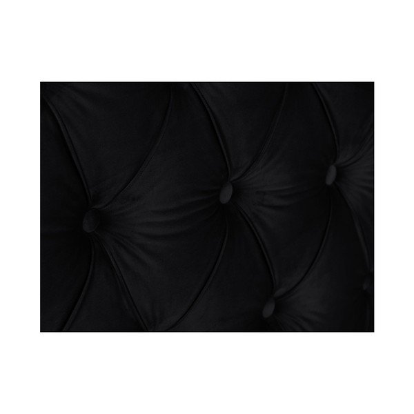 Testata nera Mazzini Sofas Daisy, 200 x 120 cm - Cosmopolitan Design-image-4