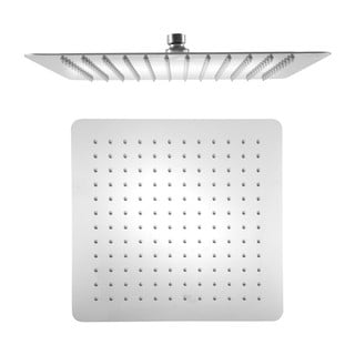 Soffione in acciaio inox in argento lucido Slim - Sapho