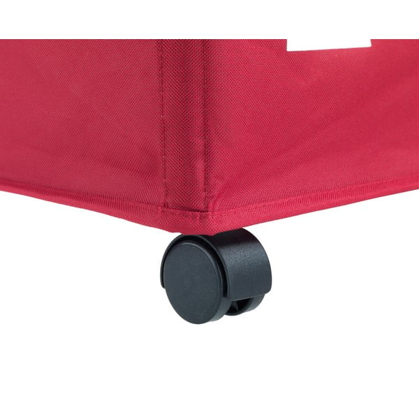 Cesto triplo rosso per biancheria , 117,6 l Trivo - Wenko-image-3