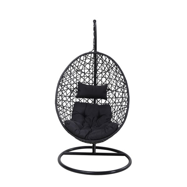 Sedia pensile da giardino nera senza supporto Costelo - Bonami Selection-image-4