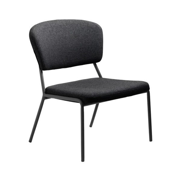 Poltrona Brantford grigio scuro - Unique Furniture