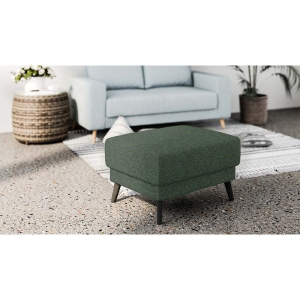 Poggiapiedi verde scuro Fynn – Ghado-image-1