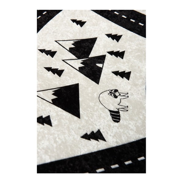 Tappeto per bambini , ⌀ 140 cm Black City - Conceptum Hypnose-image-3