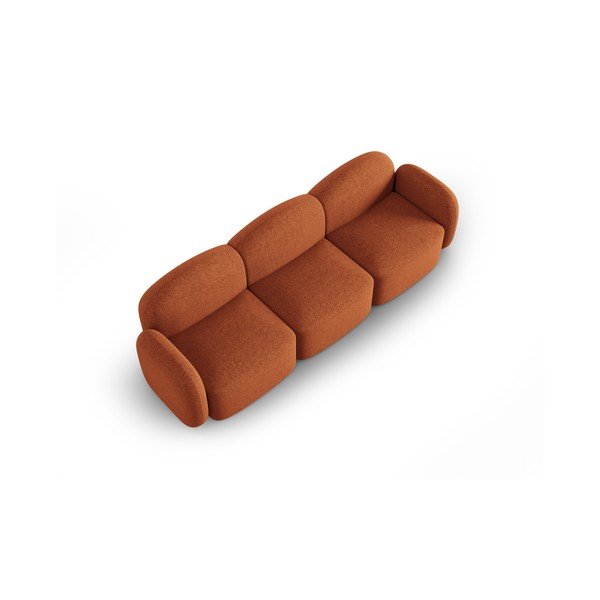 Divano arancione 272 cm Blair - Micadoni Home-image-3