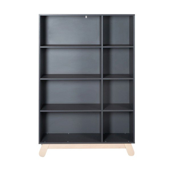 Libreria per bambini antracite 107x159 cm Jara - Roba-image-2