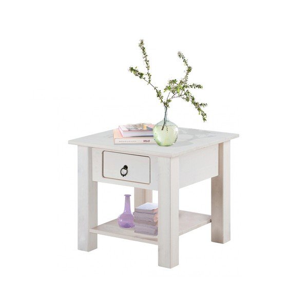 Comodino in legno di pino bianco Klein - Støraa