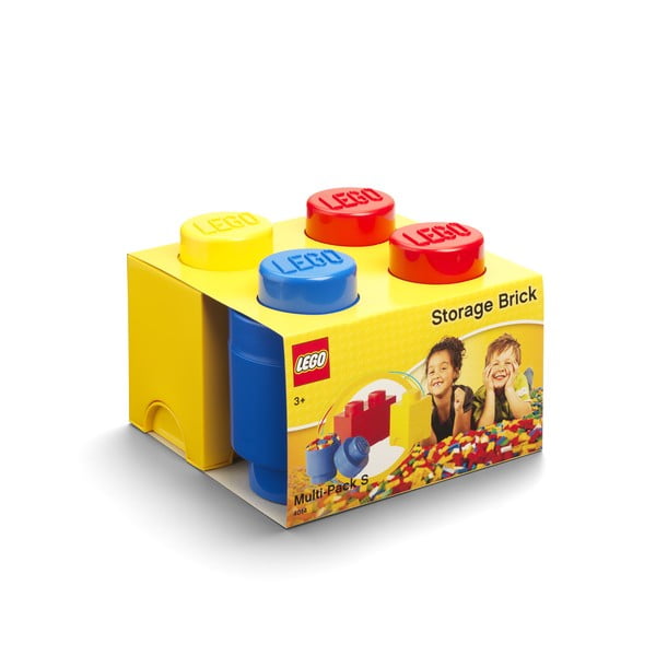 Set di 3 scatole portaoggetti - LEGO®-image-1