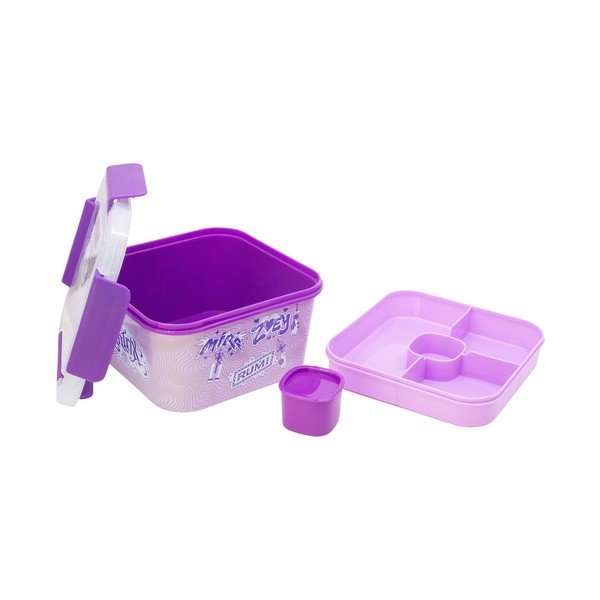 Portapranzo per bambini viola in plastica K-Pop Demon Hunters – STOR-image-1