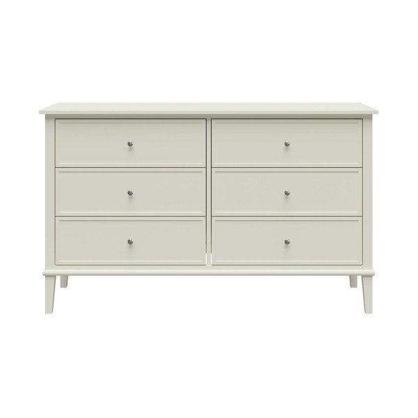 Cassettiera bassa bianca 138x84 cm Franklin - Støraa