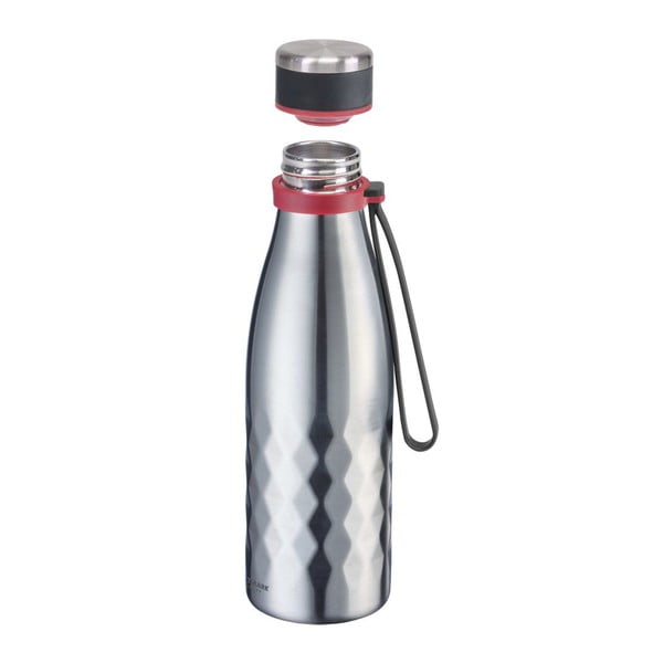 Bottiglia da viaggio grigio chiaro, in silicone, 550 ml Viva - Westmark-image-4