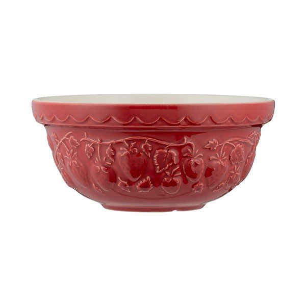 Ciotola rossa in gres ø 21 cm Fruits Strawberry – Mason Cash