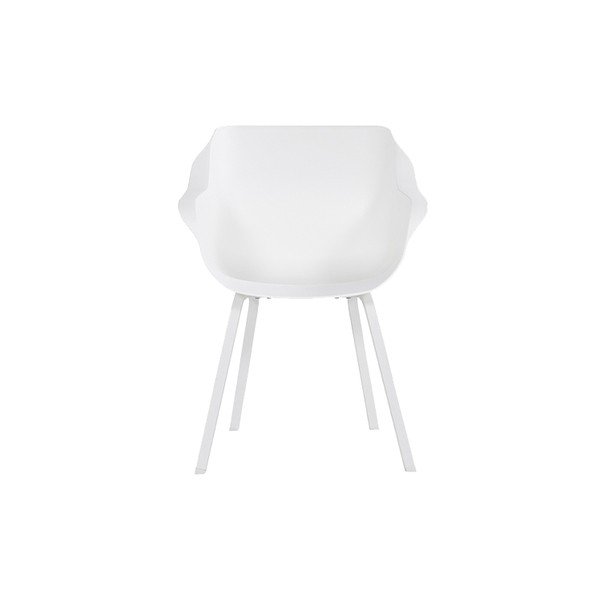 Set di 2 sedie da giardino in plastica bianca Sophie Element - Hartman-image-2