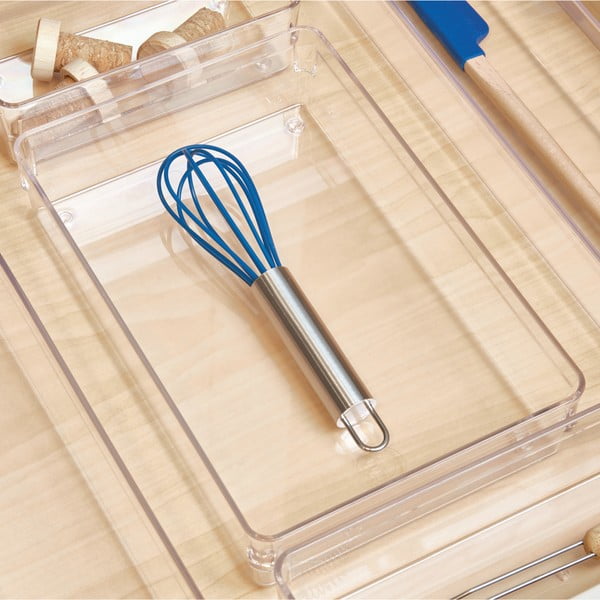 Organizzatore per cassetti in plastica riciclata Basic - iDesign-image-1