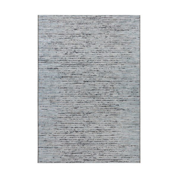 Tappeto per esterni blu antracite Curious Laval, 77 x 150 cm - Elle Decoration
