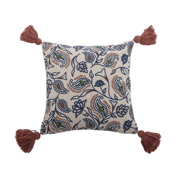 Cuscino decorativo in cotone riciclato 45x45 cm Paisley – Bloomingville