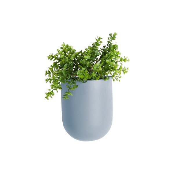 Fioriera da parete blu Oval - PT LIVING