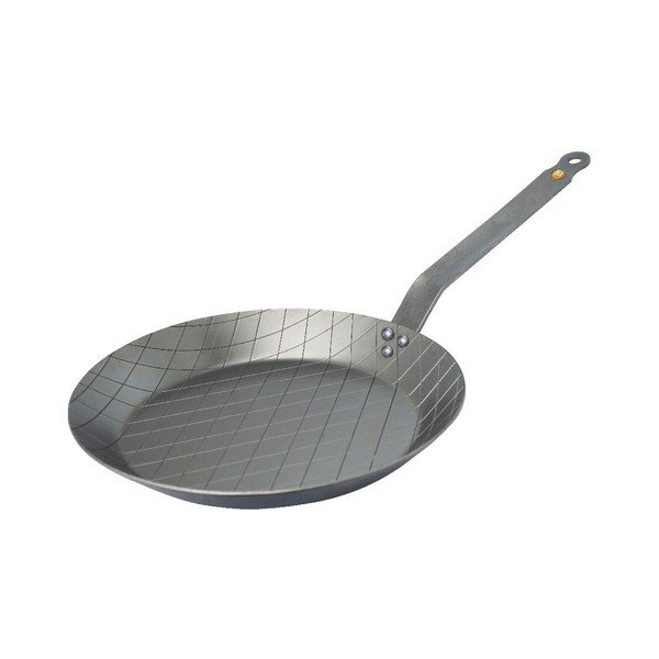 Ocelová pánev na steaky Mineral B element, 24 cm