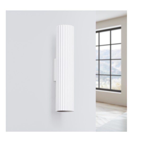 Lampada da parete bianca Gleam – Sollux-image-2