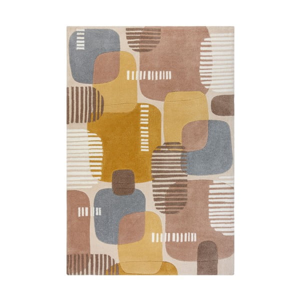 Tappeto giallo/grigio 160x230 cm Pop - Flair Rugs