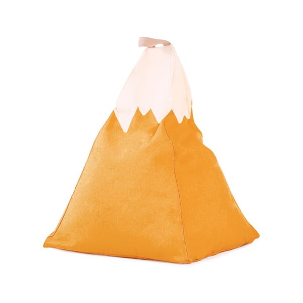 Borsa per bambini gialla e beige Mountain - Little Nice Things