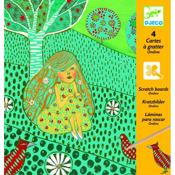 Set di adesivi Rusalka per bambini - Djeco-image-1