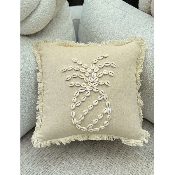 Federa decorativa in cotone 43x43 cm Seashells – Mioli Decor-image-2