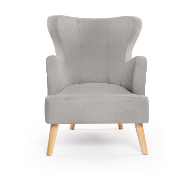 Poltrona grigio chiaro Noemye - Bonami Essentials-image-2