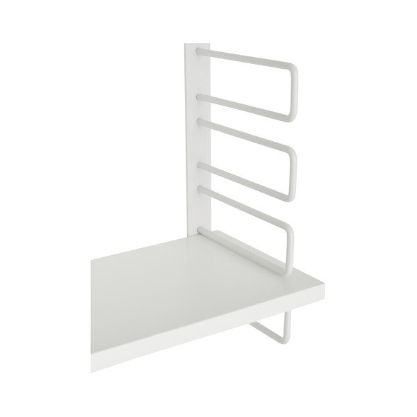 Mensola bianca in metallo con ripiani multipli 54 cm Iseo – Ellos Home-image-3