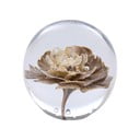 Fermacarte in vetro (altezza 8 cm) Flower - Light & Living