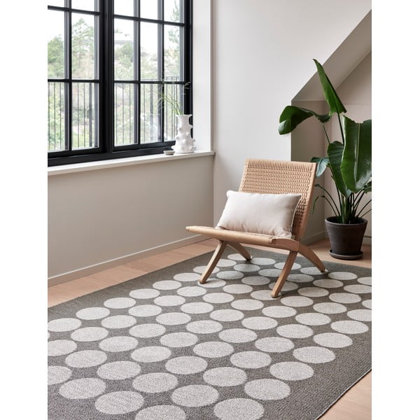 Tappeto da interno/esterno marrone/beige 180x260 cm Hugo Walnut Linen – Pappelina-image-4