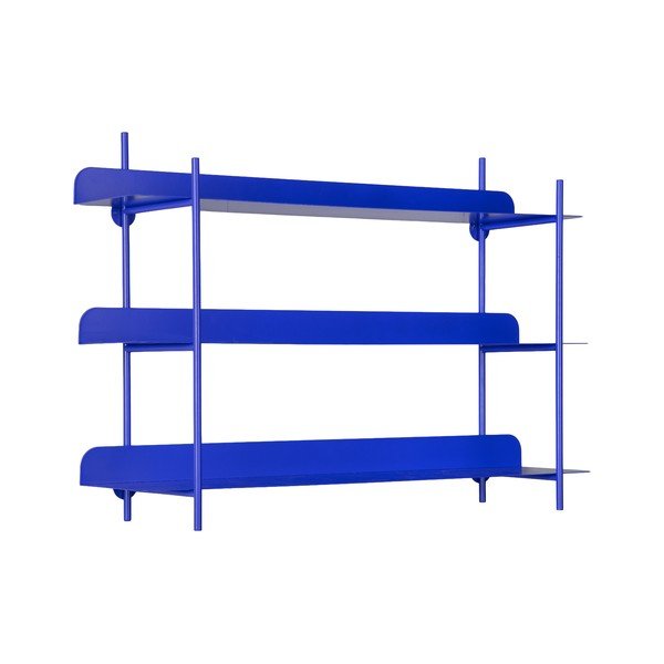 Mensola blu in metallo con ripiani multipli 60 cm Cool Retro – PT LIVING