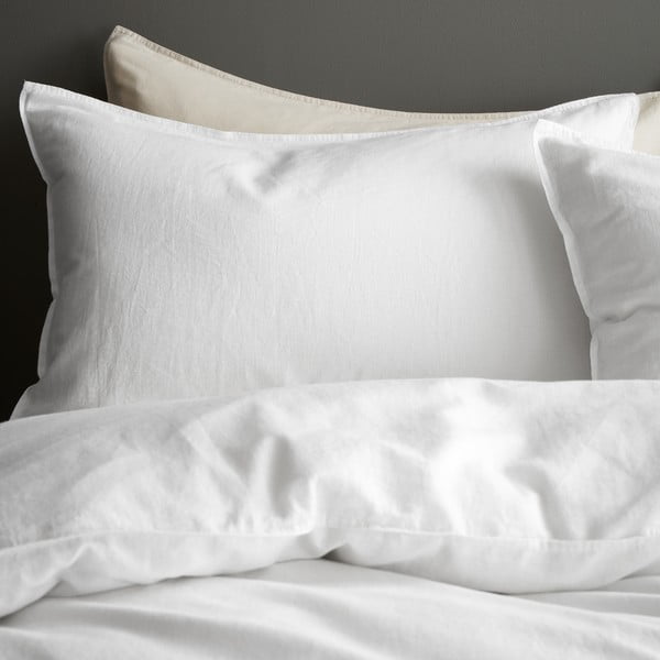 Biancheria bianca per letto matrimoniale 200x200 cm Relaxed - Content by Terence Conran-image-1