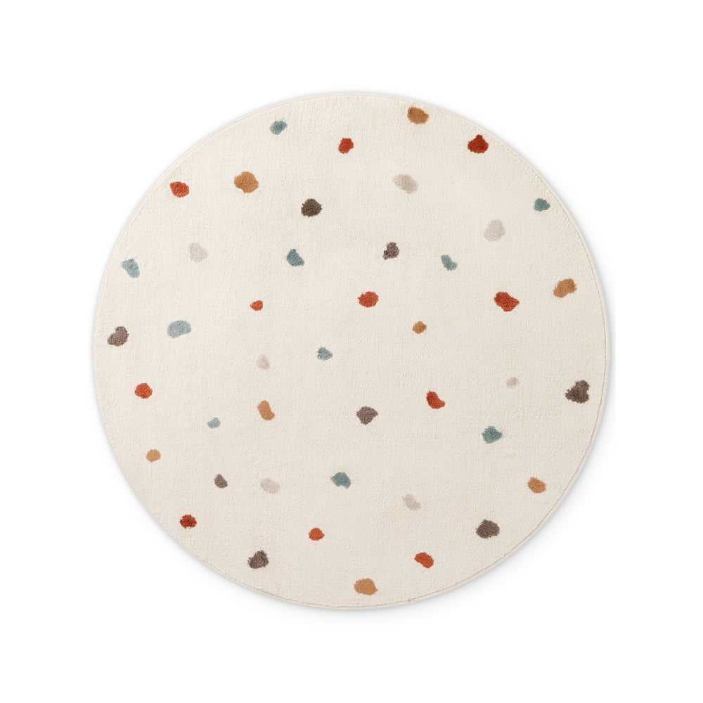 Tappeto per bambini color crema ø160 cm Funny Dots – Hanse Home | Tappeti per bambini