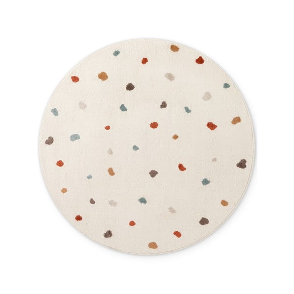 Tappeto per bambini color crema ø160 cm Funny Dots – Hanse Home