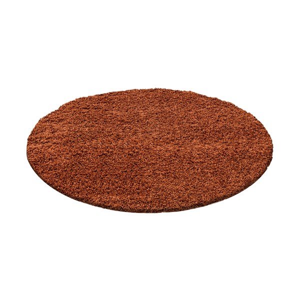 Tappeto rotondo color terracotta ø 160 cm Life – Ayyildiz Carpets
