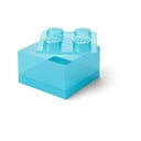 Scatola per bambini azzurra in plastica 25x25x18 cm – LEGO®