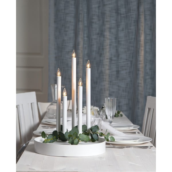 Decorazione a luce bianca ø 32 cm Deco - Star Trading-image-1