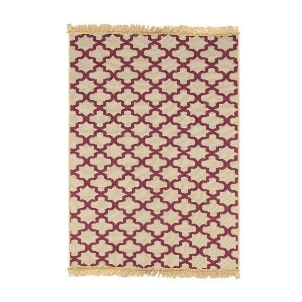 Tappeto rosso Tee, 60 x 90 cm - Ya Rugs
