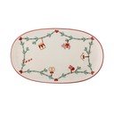 Vassoio in gres a tema natalizio 23x38,5 cm Yule – Bloomingville