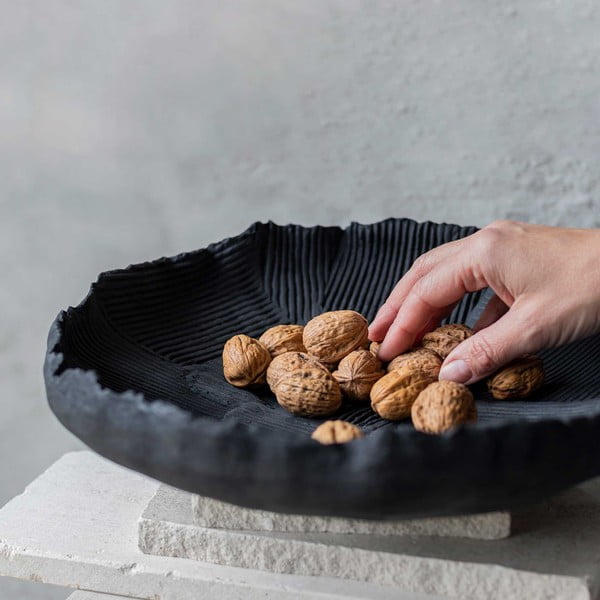 Vassoio decorativo in poliresina ø 35 cm Patch Bowl - Mette Ditmer Denmark-image-1