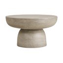 Tavolino da giardino rotondo in ceramica ø 60 cm Bonnet – House Nordic