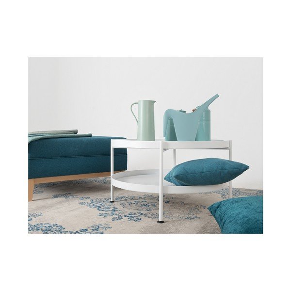 Tavolino bianco Custom Form Hanna, ⌀ 80 cm - CustomForm-image-4