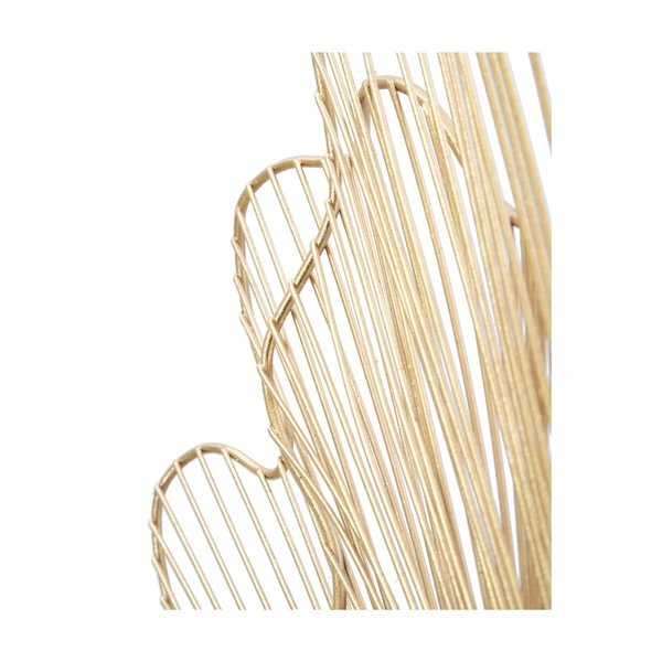 Nástěnná dekorace ve zlaté barvě Mauro Ferretti Glam Leaf, 69 x 62 cm-image-2
