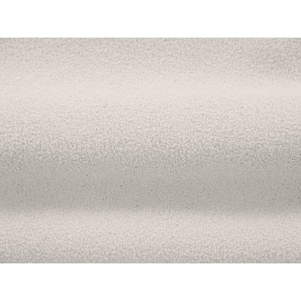 Poltrona bianca in tessuto bouclé Chuck - Micadoni Home-image-4