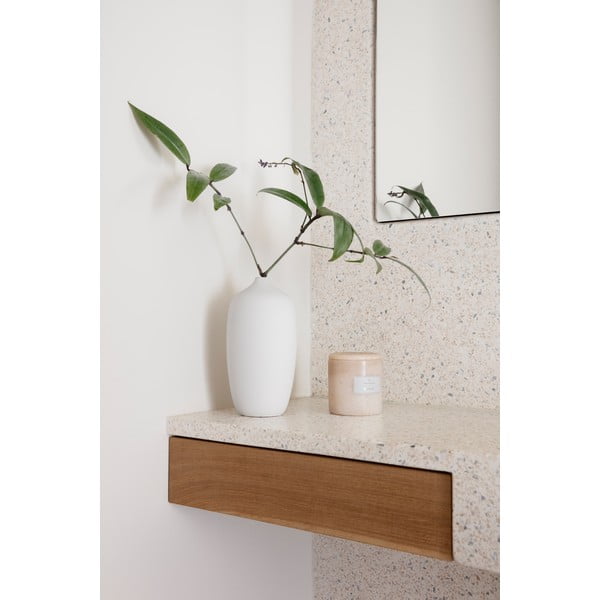 Vaso in ceramica bianca fatto a mano Ceola - Blomus-image-3