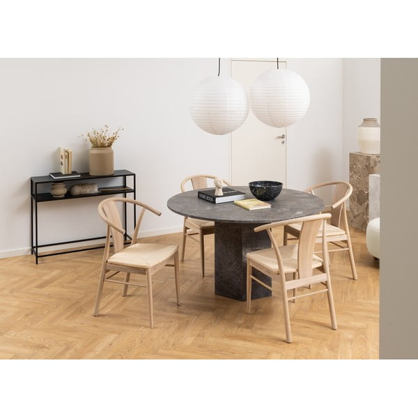 Tavolo consolle nero 100x35 cm Newcastle - Actona-image-3