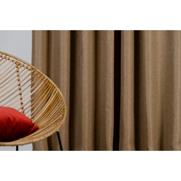 Tenda marrone 140x260 cm Avalon - Mendola Fabrics-image-3