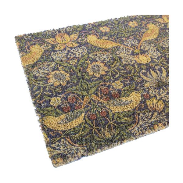Zerbino in fibra di cocco 40x60 cm William Morris Strawberry Thief - Artsy Doormats-image-2