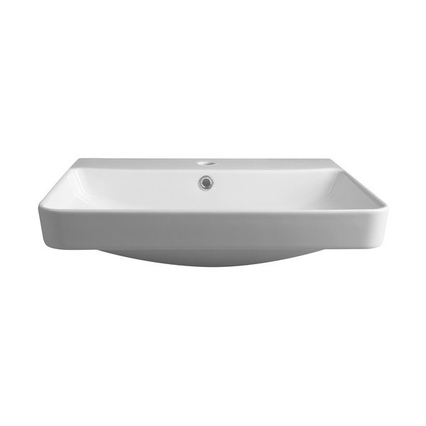 Lavabo bianco in ceramica 60x48 cm Neron – Sapho-image-2